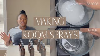 MAKING ROOM SPRAYS  SIMPLE ROOM SPRAY RECIPE [upl. by Anatole574]