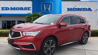 Used 2020 Acura MDX West Palm Beach Juno FL SB043886B [upl. by Efram8]