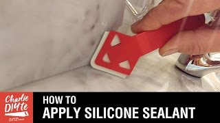 How to Apply Silicone Sealant  the Easy Way [upl. by Bilac]