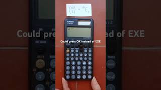 n choose r Binomial Coefficient on Casio fx991CW calculator [upl. by Lindner]