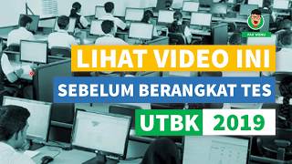 Strategi Apa yang perlu dibawa saat UTBK 2019 Pakaian Sepatu Boleh Ga [upl. by Valerle]