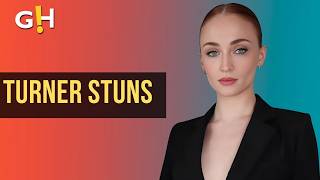 Sophie Turner Stuns in Ivory Suit at NYC Cocktail Event Amid Dating Rumors  Entertainment News [upl. by Sabba]