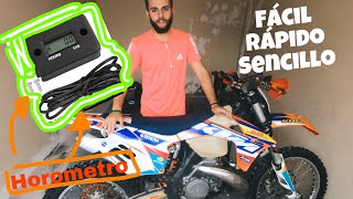 COMO INSTALAR UN HOROMETRO EN TU MOTO DE ENDUROMOTOCROS [upl. by Varin]