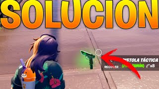 INFLIGE DAÑO A OPONENTES CON PISTOLAS FORTNITE TEMPORADA 3 UBICACIONES [upl. by Lanos]