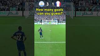 Argentina vs France Penalty Shootout [upl. by Kerr]