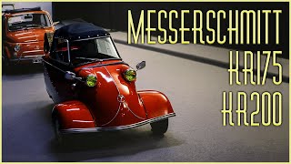 Messerschmitt KR175 amp KR200 Willys Warbird Becomes Fritz Fends Road Rocket [upl. by Osmond860]