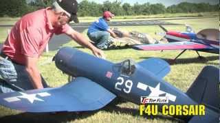 Spotlight Top Flite® Giant Scale F4U Corsair Gas ARF [upl. by Llemmart179]