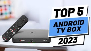 Top 5 BEST Android TV Box of 2023 [upl. by Elleinaj531]