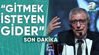 Beşiktaşta Fernando Santostan Aboubakar Gedson ve Rosier Açıklaması  A Spor  Spor Ajansı [upl. by Ahseikal]