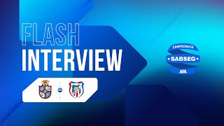 FLASH INTERVIEW  ADC LOBÃO vs SC ESMORIZ J7 [upl. by Ring]