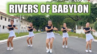 RIVERS OF BABYLON Tiktok Viral ｜ DJ Jurlan Remix ｜Dance Workout ft Danza Carol Angels [upl. by Maurey903]