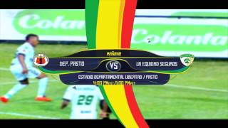 Mañana Deportivo Pasto vs La Equidad Seguros [upl. by Nylhtiak]