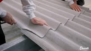 How to mitre Eternit profiled sheeting [upl. by Terb777]