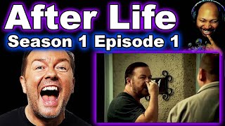 After Life With Ricky Gervais  Season 1 Episode 1 Reactions [upl. by Peh]