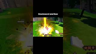 Devas of Creation  PVP Greatsword and Bow devasofcreationroblox robloxfyp robloxdoc roblox [upl. by Enoryt]