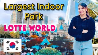 A Day in Lotte World  Bhawana Pokhrel [upl. by Laefar]