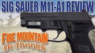 Sig Sauer M11A1 First Review and Demonstration [upl. by Ardekahs]