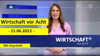 Wirtschaft vor acht  2022  21062022  BDI halbiert Konjunkturprognose Wirtschaft WvA2022 [upl. by Marva]