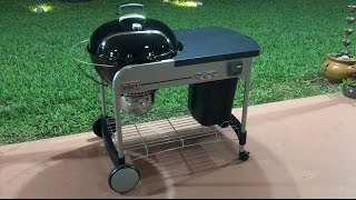 Weber 15501001 Performer Deluxe Charcoal Grill 22Inch Black Review [upl. by Chura]