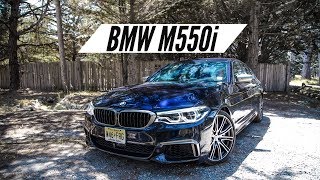 2017 BMW M550i Exhaust Sound amp Acceleration [upl. by Reste]