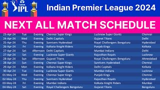 IPL 2024 All Match Schedule Indian Premier League 2024 Full Schedule  ipl 2024 schedule [upl. by Claybourne]