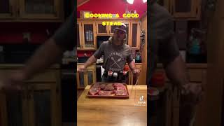 TikTok compilation of Stale Cracker Cajun cooking great steaks [upl. by Aslin]