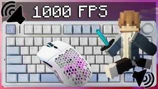 1 Bedwars Player I Keyboard  Mouse ASMR [upl. by Steinway]