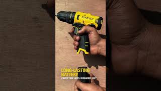 Stanley SCD10D2K Cordless Drill Driver 12V [upl. by Deming65]