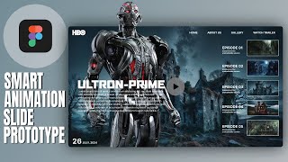 Figma Tutorial  Movies Figma Web Page Prototyping StepByStep Beginners Tutorial  Figma [upl. by Ynavoj]