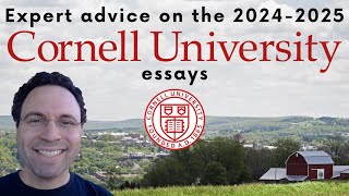 Cornell Supplemental Essays amp More 20242025  What You Need to Know [upl. by Aynnat]