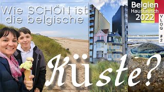 Wie schön ist die belgische Küste   Westende  Ostende  Cadzand  Haustausch Belgien 2022 VLOG 2 [upl. by Whitnell]