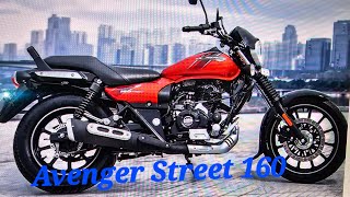 Bajaj Avenger Street 160 2024 Red colour quick overview and specifications in Hindi avenger [upl. by Erlina135]