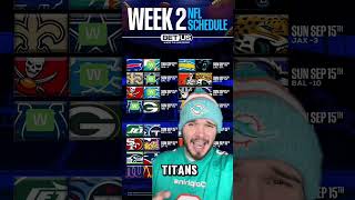 Week 2 NFL Game Predictions nfl nfltrending nflviral trending nflpredictions [upl. by Aretta]