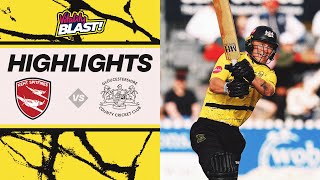 MERCILESS GLOUCESTERSHIRE THRASH KENT SPITFIRES ⚡️  Vitality Blast Highlights [upl. by Adora]