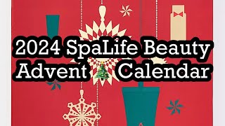 2024 SpaLife Beauty Advent 🎄 Calendar 12 Days of Self Care  Beautyamab [upl. by Brnaba]