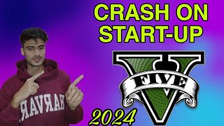 How to fix GTA 5 crash on startup  GTA 5 Crash fix PC [upl. by Annoj]