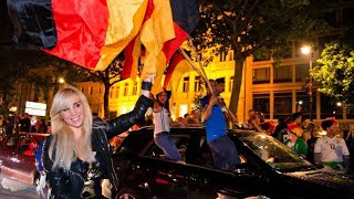 Deutschland Fans ESKALIEREN in Berlin 😱🔥 Fußball Vlog [upl. by Eiger]