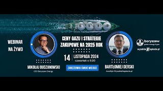 Ceny gazu i strategie zakupowe na 2025 r [upl. by Ervine154]