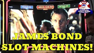 James Bond Slot Machines From Scientific Games [upl. by Acinomal]