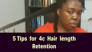 Maximize Your 4C Hair Growth 5 Tips for Length Retention Success [upl. by Michell]