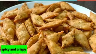 Easy And Quick Spicy Maida Diamond BiscuitsCrispy Nimki Snacks RecipeDiamond Chips swajoh channel [upl. by Diley]