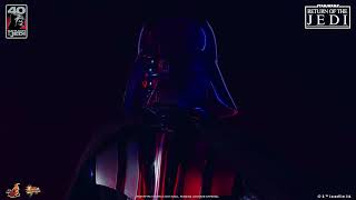 Hot Toys Darth Vader ROTJ 40th Anniv Sixth Scale Figure 912232 MMS699 [upl. by Danika288]