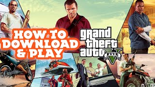 HOW TO DOWNLOAD amp PLAY GTA 5 IN LAPTOP OR PC  BUY GTA 5 FROM STEAM [upl. by Harrod]