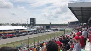 Mick Schumacher driving his Fathers Ferrari F2004 live at Hockenheim [upl. by Havard]