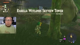 Rabella Wetland Skyview Tower  Zelda Tears Of The Kingdom TOTK [upl. by Nomannic]