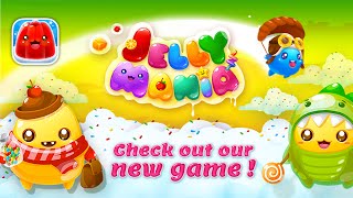 Jelly Mania Gameplay trailer  a new matchthree game on iOS and Android [upl. by Meggs]