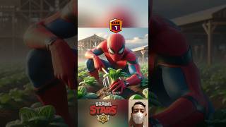 Harvest  Who is best Spiderman vs Venom vs Captain America shorts spiderman brawlstars marvel [upl. by Tannie]