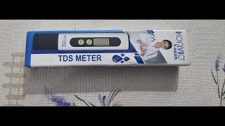 Konvo Neer TDS Meter  Hard water TDS level indicator [upl. by Gerdeen570]