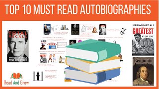 Top 10 Autobiographies You Must Read  Top Biography Books [upl. by Anwahsiek]