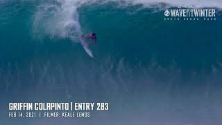 Griffin Colapinto at Pipeline Feb 14 2021 [upl. by Eresed]